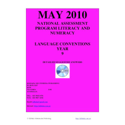 Year 9 May 2010 Language - Answers